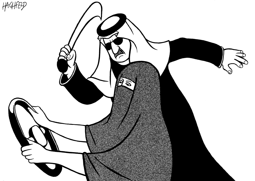 woman driver in Saudi Arabia