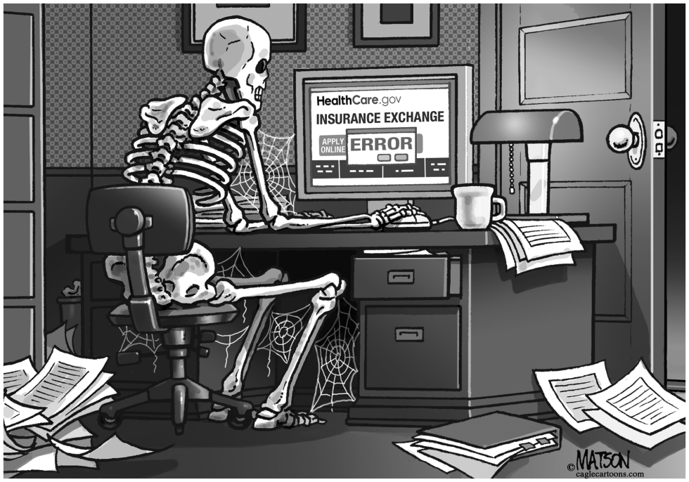 Waiting For Obamacare Website Glitch Fix