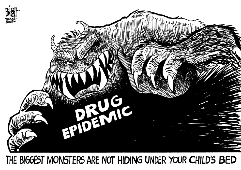 DRUGS AND CHILDREN, B/W