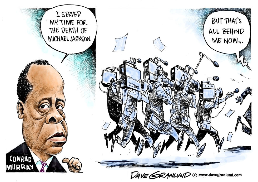 Conrad Murray out of jail
