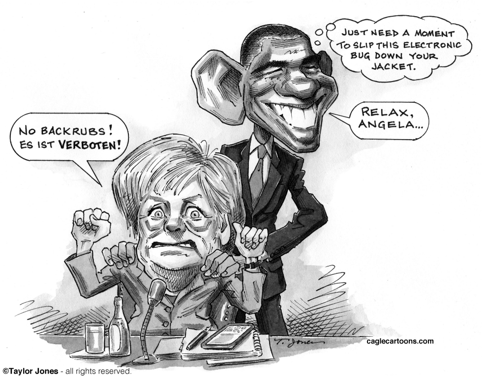 Barack bugs Angela