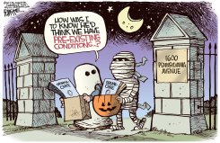 OBAMACARE HALLOWEEN  by Rick McKee