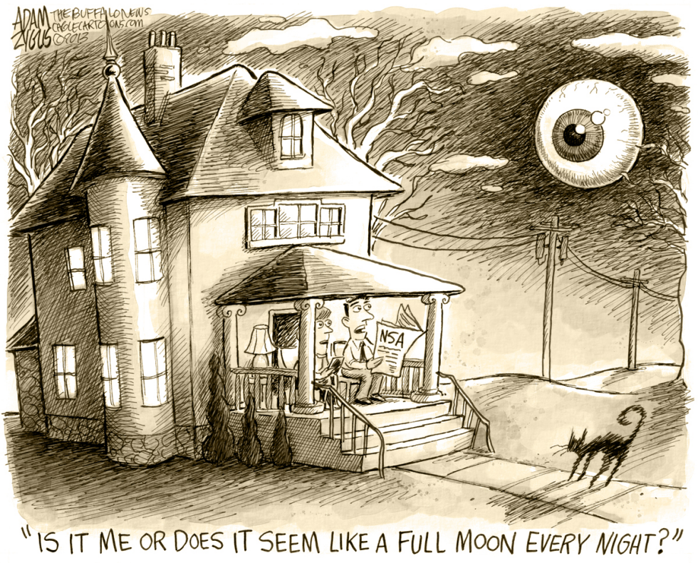  SPOOKY NSA by Adam Zyglis