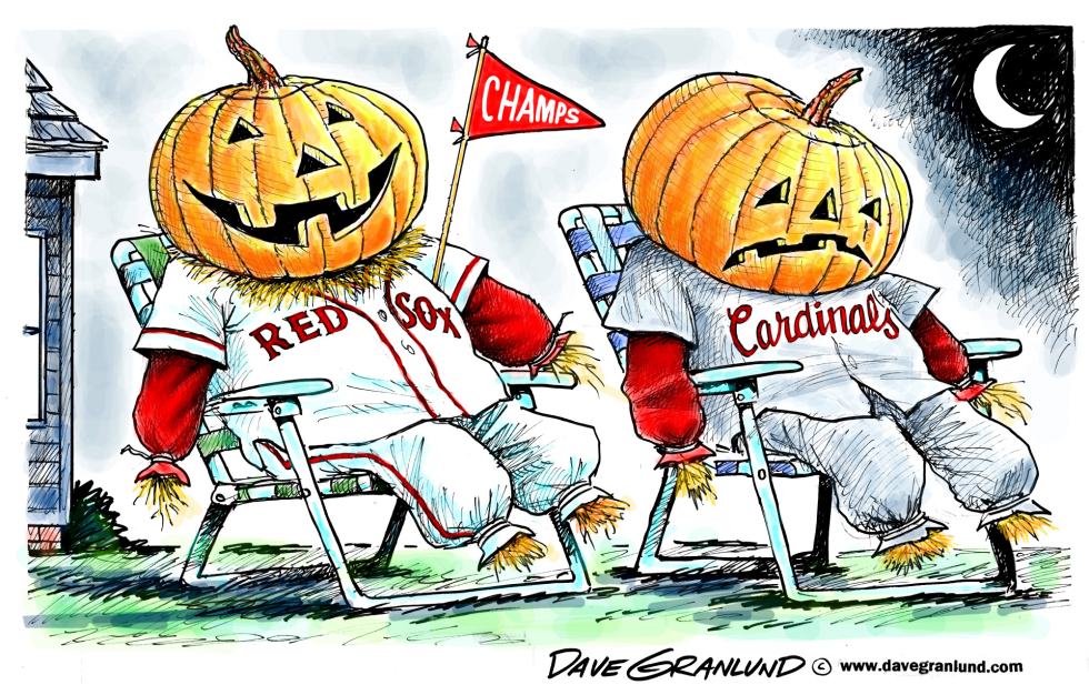  RED SOX 2013 CHAMPS by Dave Granlund