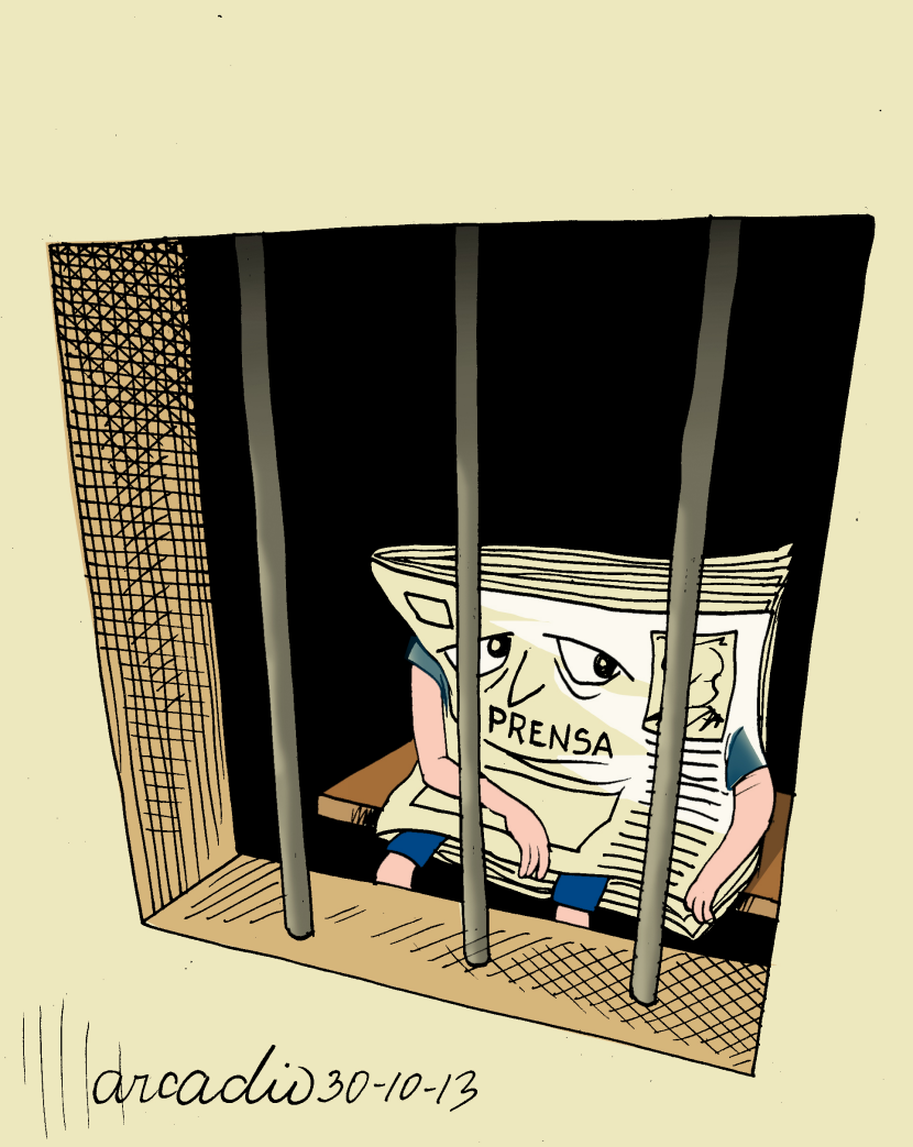 Prensa sin libertad de expresión