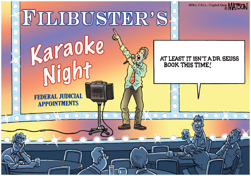 Judicial Filibusters- COLOR