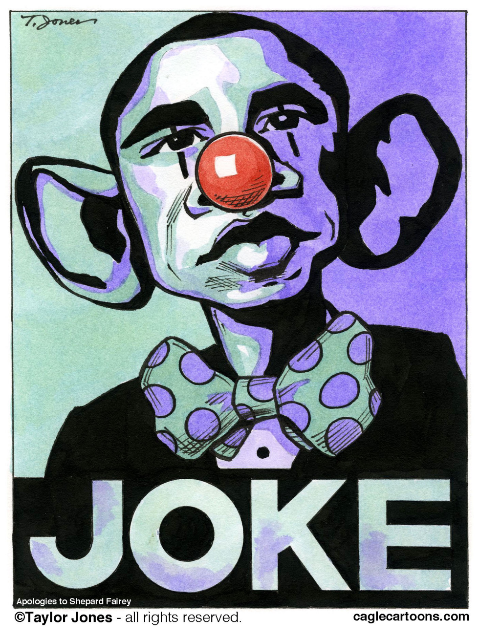 Obamaclown - COLOR