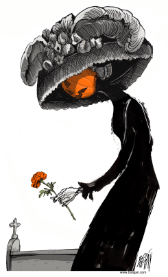 LA TRISTE MUERTE DE LA CATRINA /  by Angel Boligan