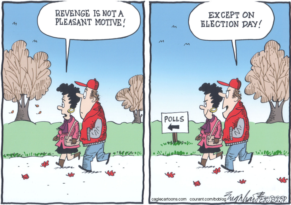  ELECTION DAY by Bob Englehart