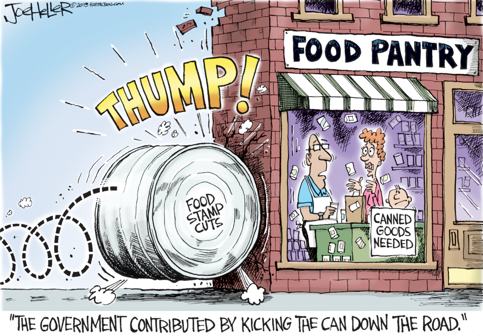 Food stamp cuts push more families to pantries