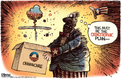 CATASTROPHIC PLAN  by Rick McKee