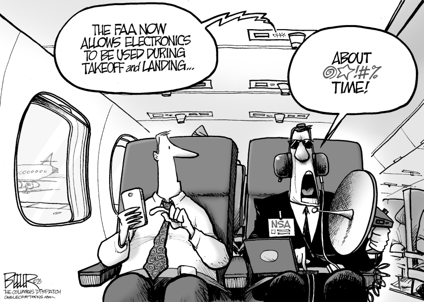 Electronics on Flights