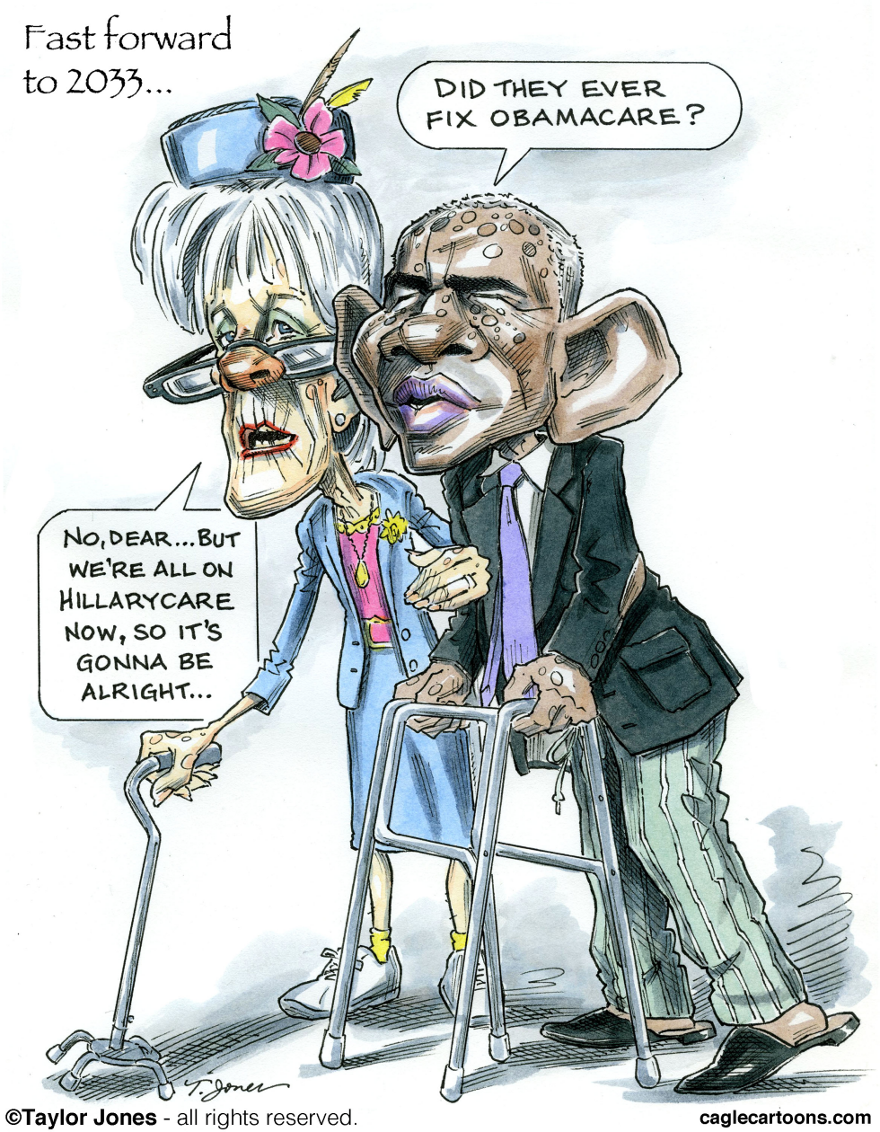 Obama and Sebelius in twenty years - COLOR