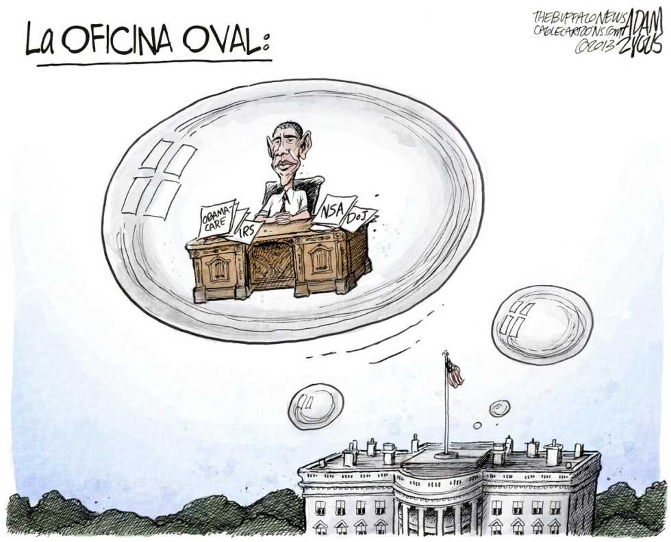  OFICINA OVAL  by Adam Zyglis