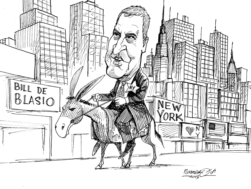 Bill De Blasio- Sheriff in New York