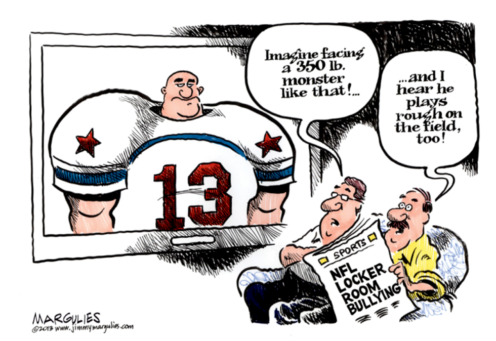 NFL locker room bullying  color