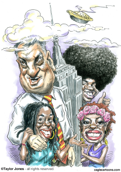 DE BLASIO FAMILY PORTRAIT -  by Taylor Jones