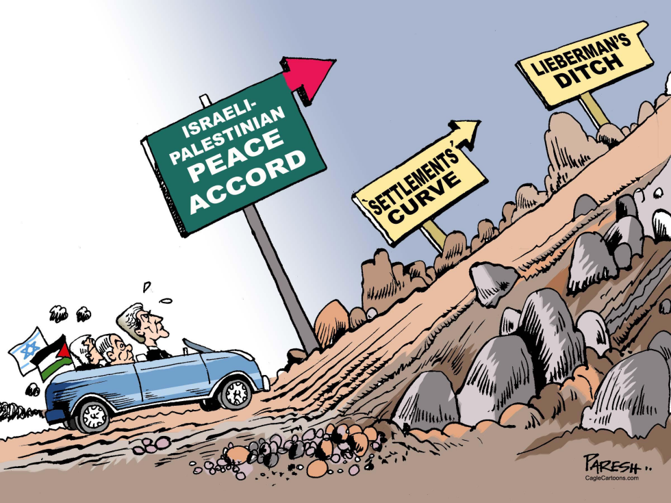  MIDDLE EAST PEACE PATH by Paresh Nath