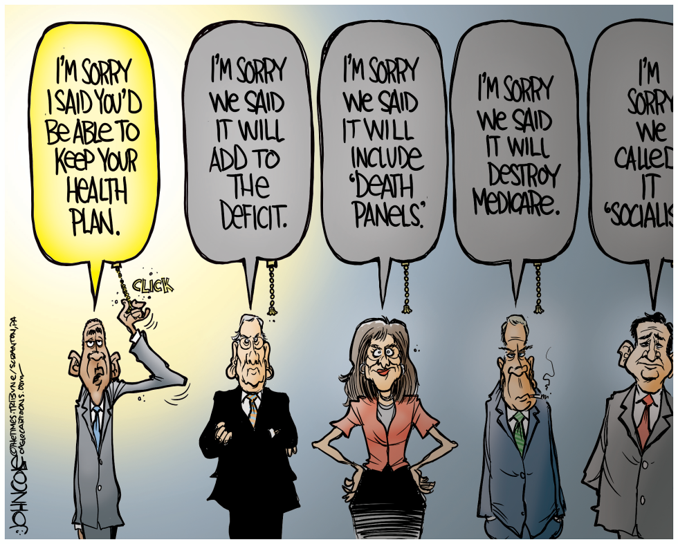 Obama is sorry COLOR