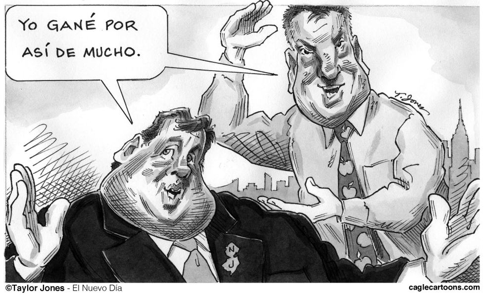 Chris Christie y Bill de Blasio - El Tamaño Importa