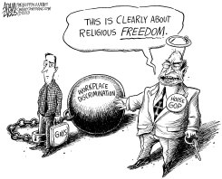 WORKPLACE DISCRIMINATION by Adam Zyglis