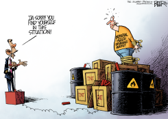OBAMA APOLOGIZES  by Nate Beeler
