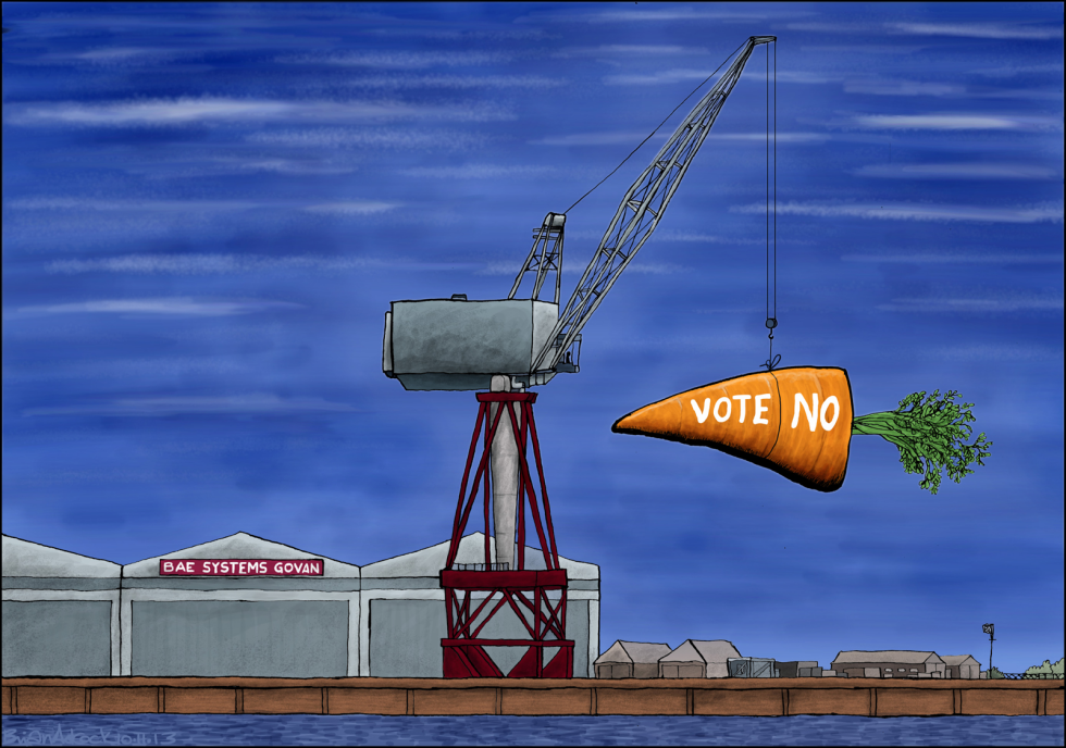VOTE NO TO INDEPENDENCE TO KEEP UK CONTRACTS
