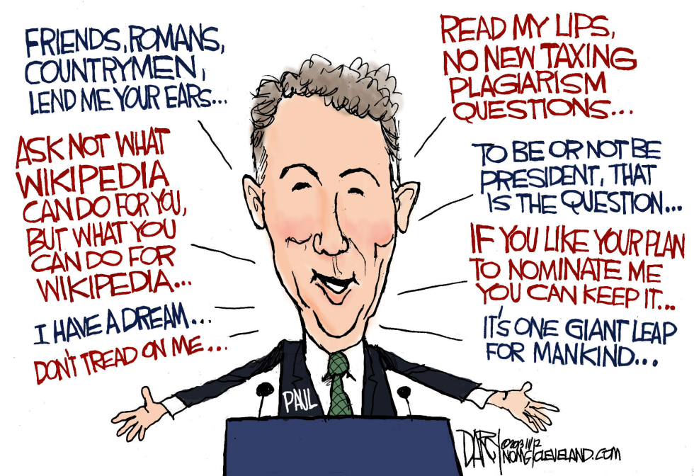 Rand Paul plagiarism charge