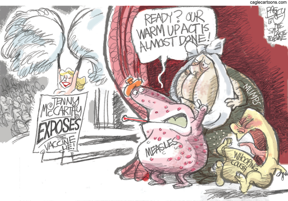  ANTI-VACCINE REUNION TOUR by Pat Bagley