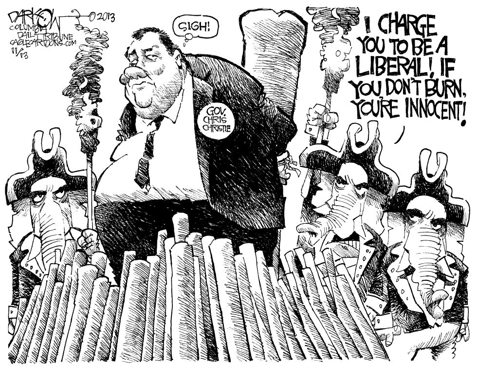 Christie Too Liberal