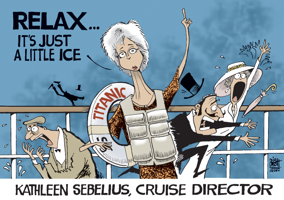 SEBELIUS SAYS TO RELAX, COLOR