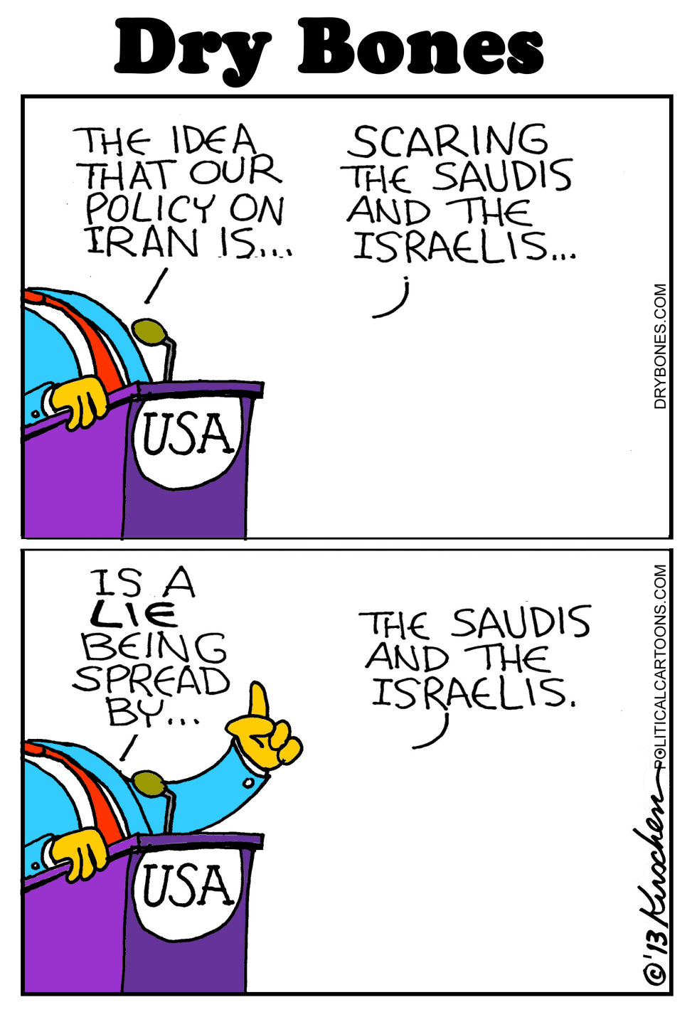 Iran, Israel and the Saudis