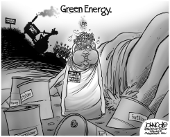 GREEN ENERGY BW by John Cole