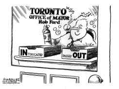 TORONTO MAYOR ROB FORD  by Jimmy Margulies