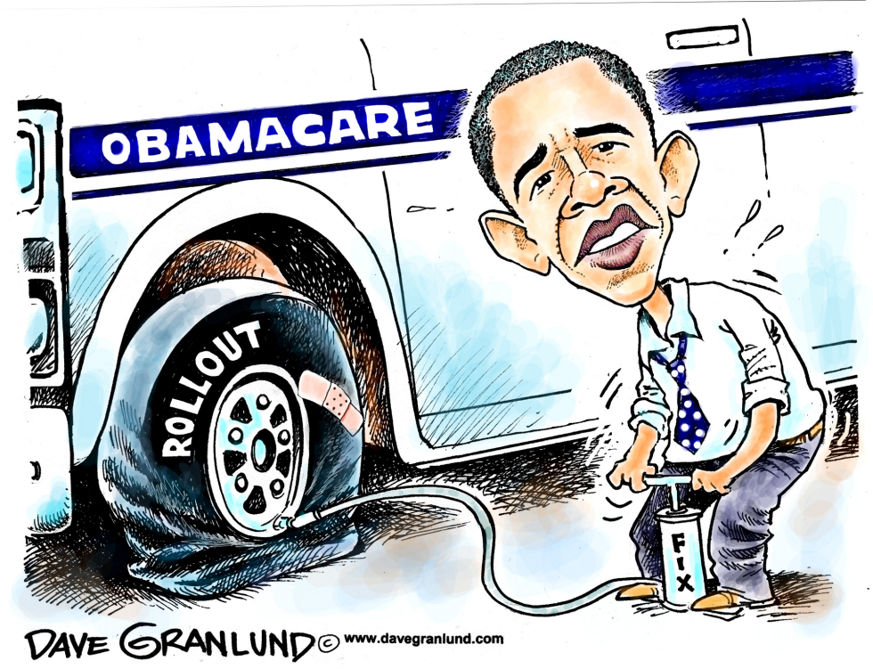  OBAMACARE FIX by Dave Granlund