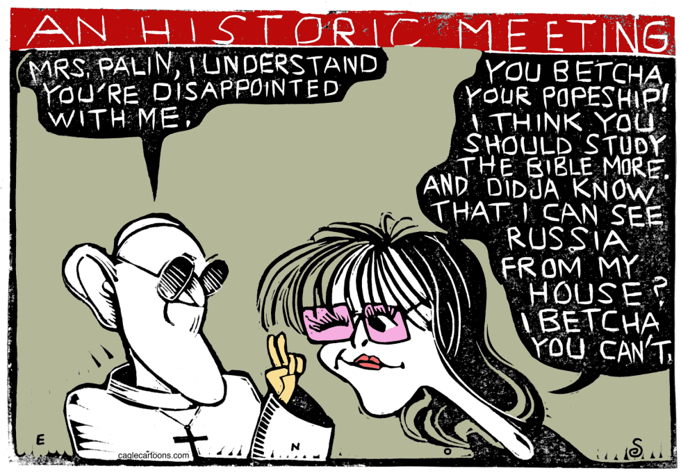 Palin and Pope COLOR