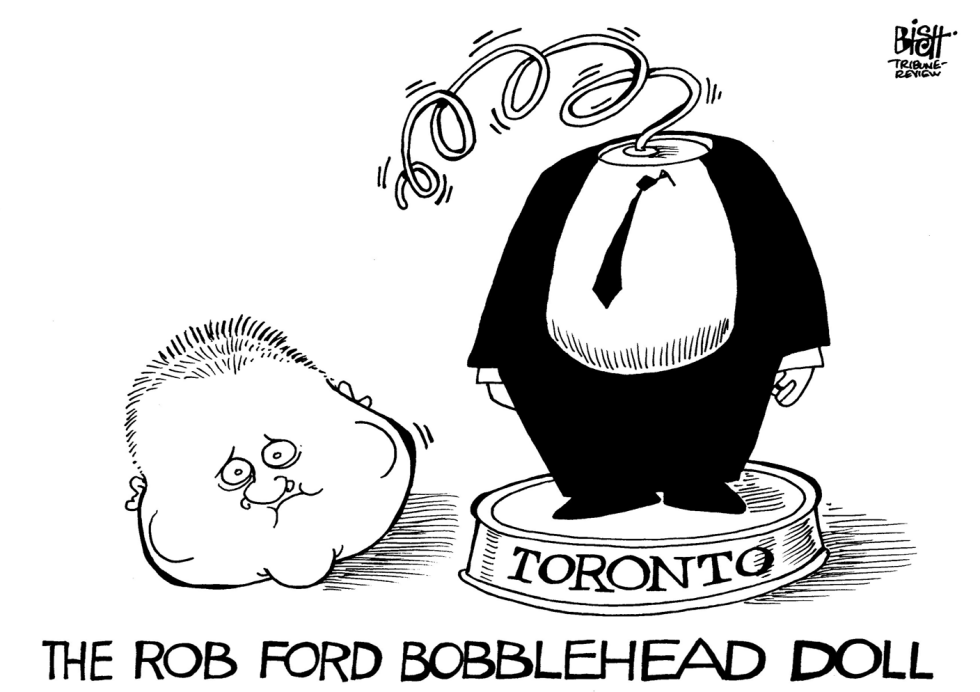 ROB FORD DOLL, B/W