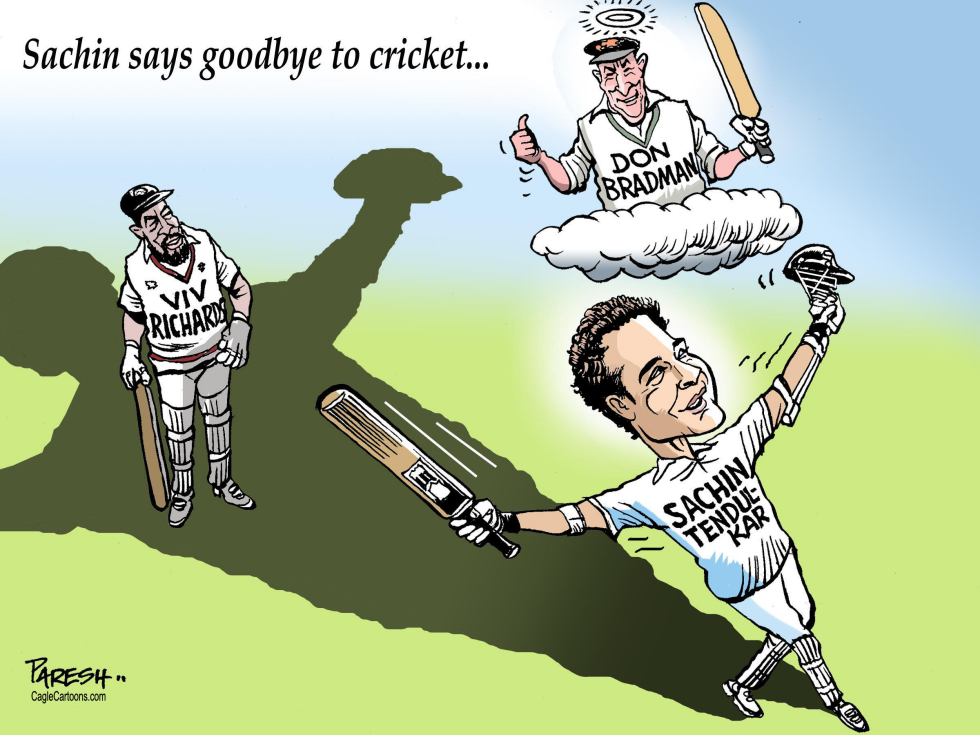 SACHIN Goodbye to CRICKET COLOR