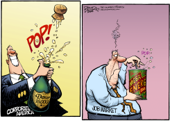 DOW HITS RECORD  by Nate Beeler