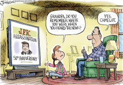 JFK ANNIVERSARY by Joe Heller