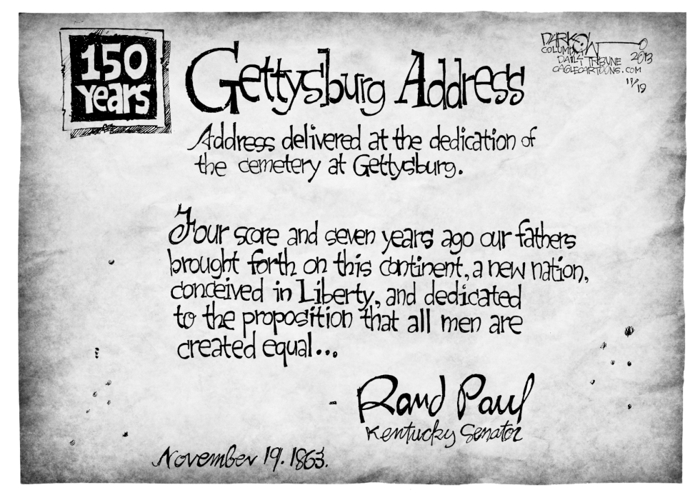 Gettysburg Address Plagiarize
