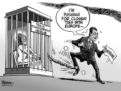 UKRAINE TOWARDS EUROPE by Paresh Nath
