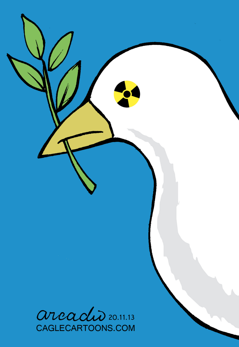 Poder nuclear vestido de paz