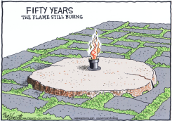 JFK ASSASSINATION  by Bob Englehart