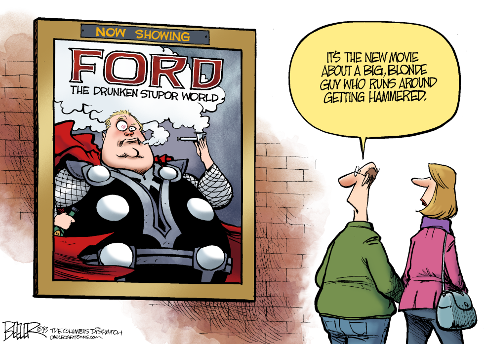  ROB FORD MOVIE by Nate Beeler