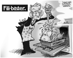 THE FILI-BASTER BW by John Cole