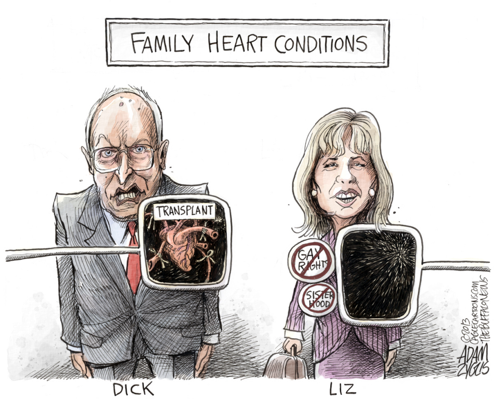  LIZ CHENEY  by Adam Zyglis