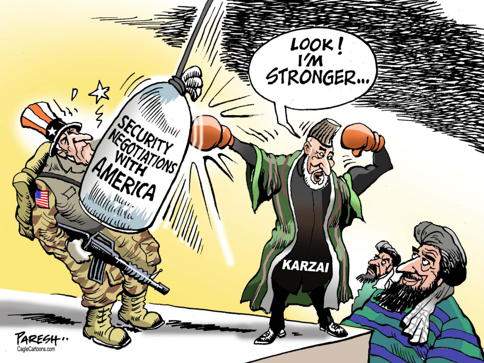  AFGHAN SECURITY NEGOTIATIONS by Paresh Nath