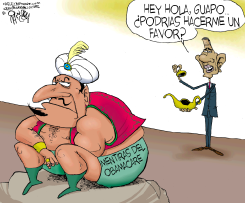 PROBLEMA CON EL GENIO DE OBAMA /  by Gary McCoy