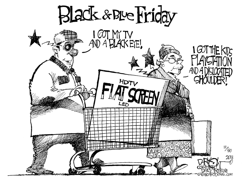 Black and Blue Friday